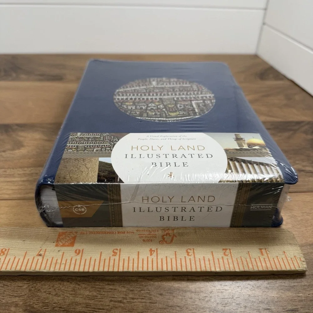 CSB Christian Standard Bible Holy Land Illustrated Bible- Visual Exploration NEW